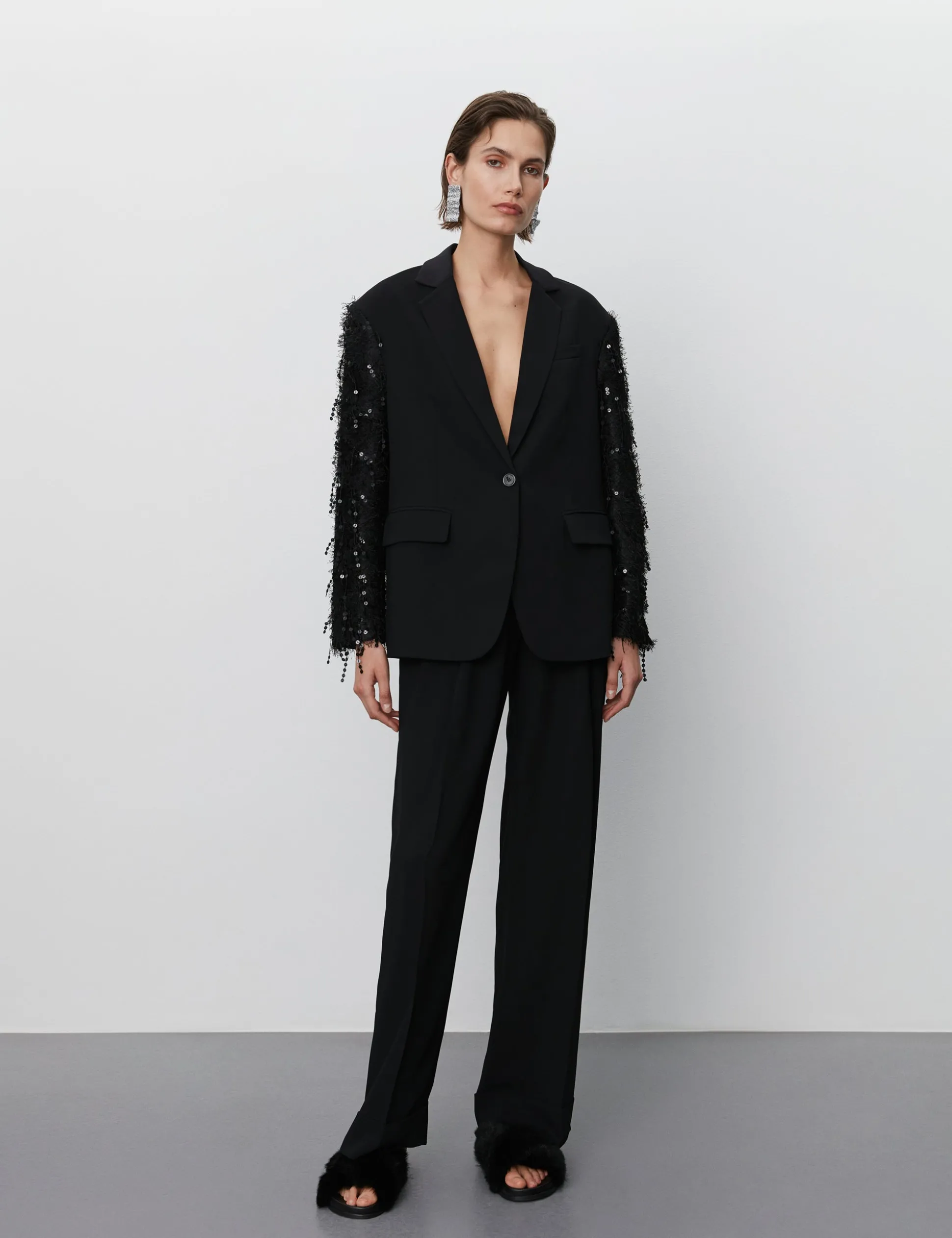 Allen - Classic Gabardine Mix - BLACK