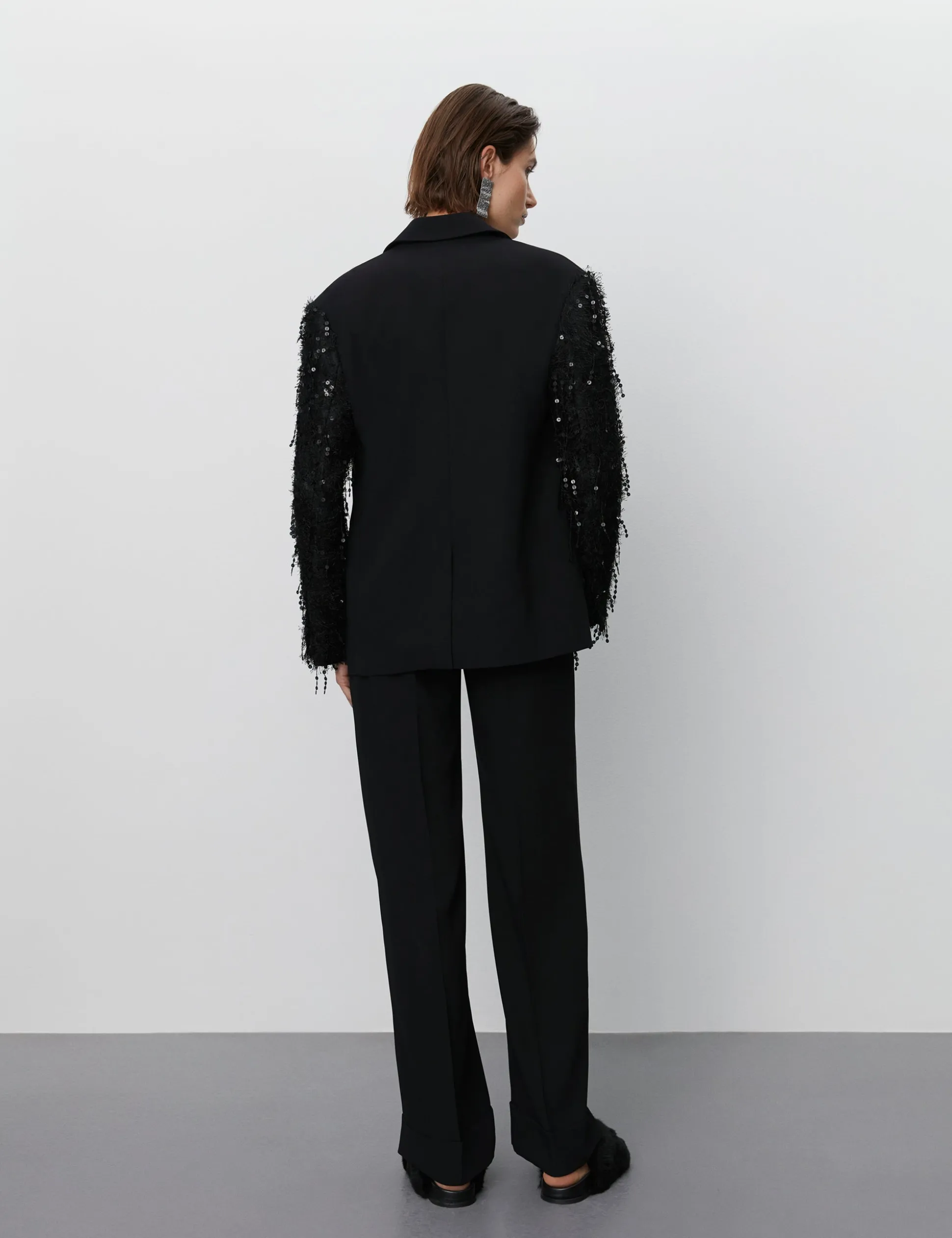 Allen - Classic Gabardine Mix - BLACK