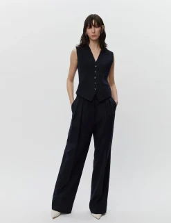 Enzo - Woolen Pinstripe - TOTAL ECLIPSE