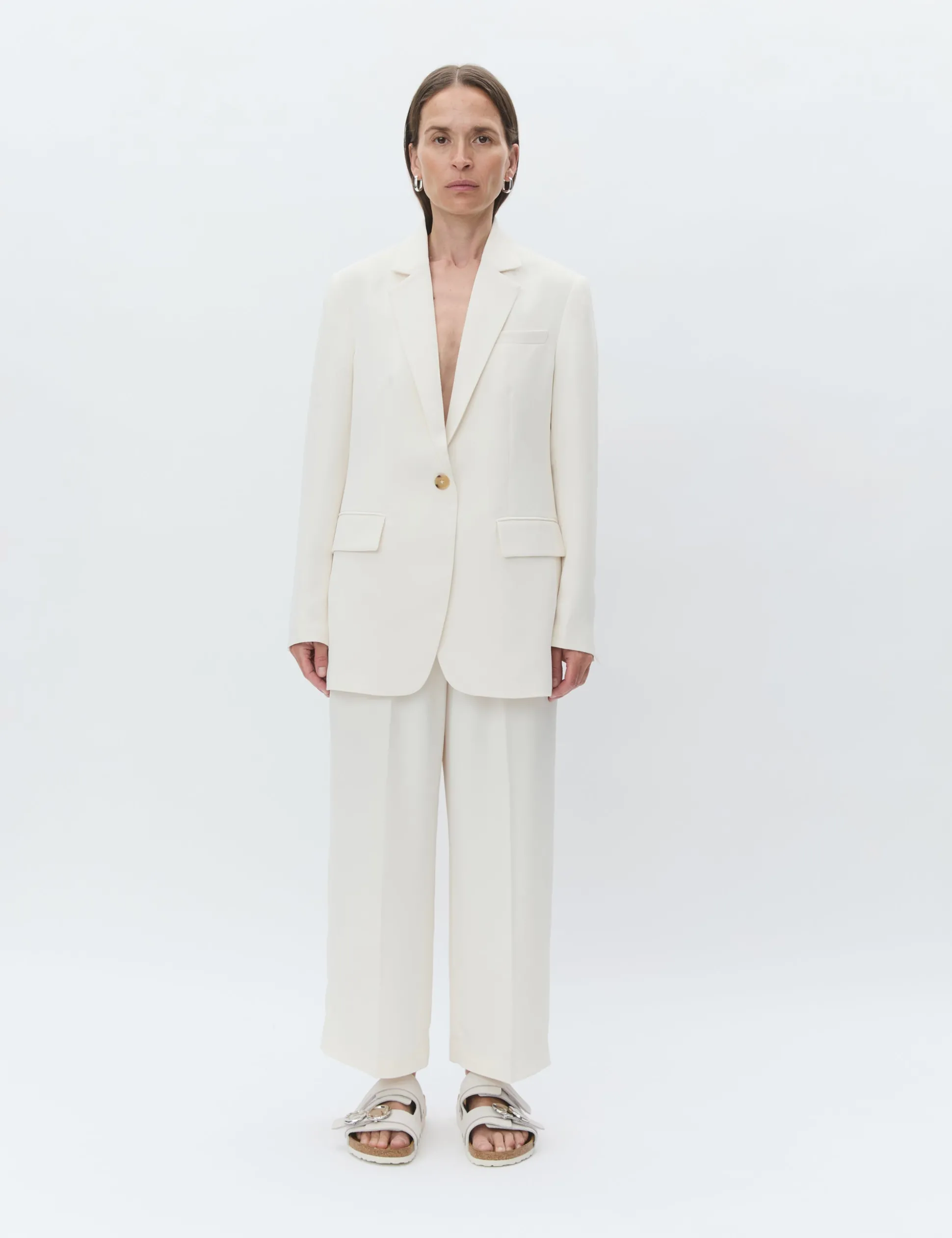 Jonah - Classic Gabardine - Ivory Shade