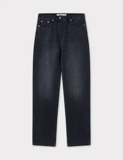 Lou - Black Denim - BLACK