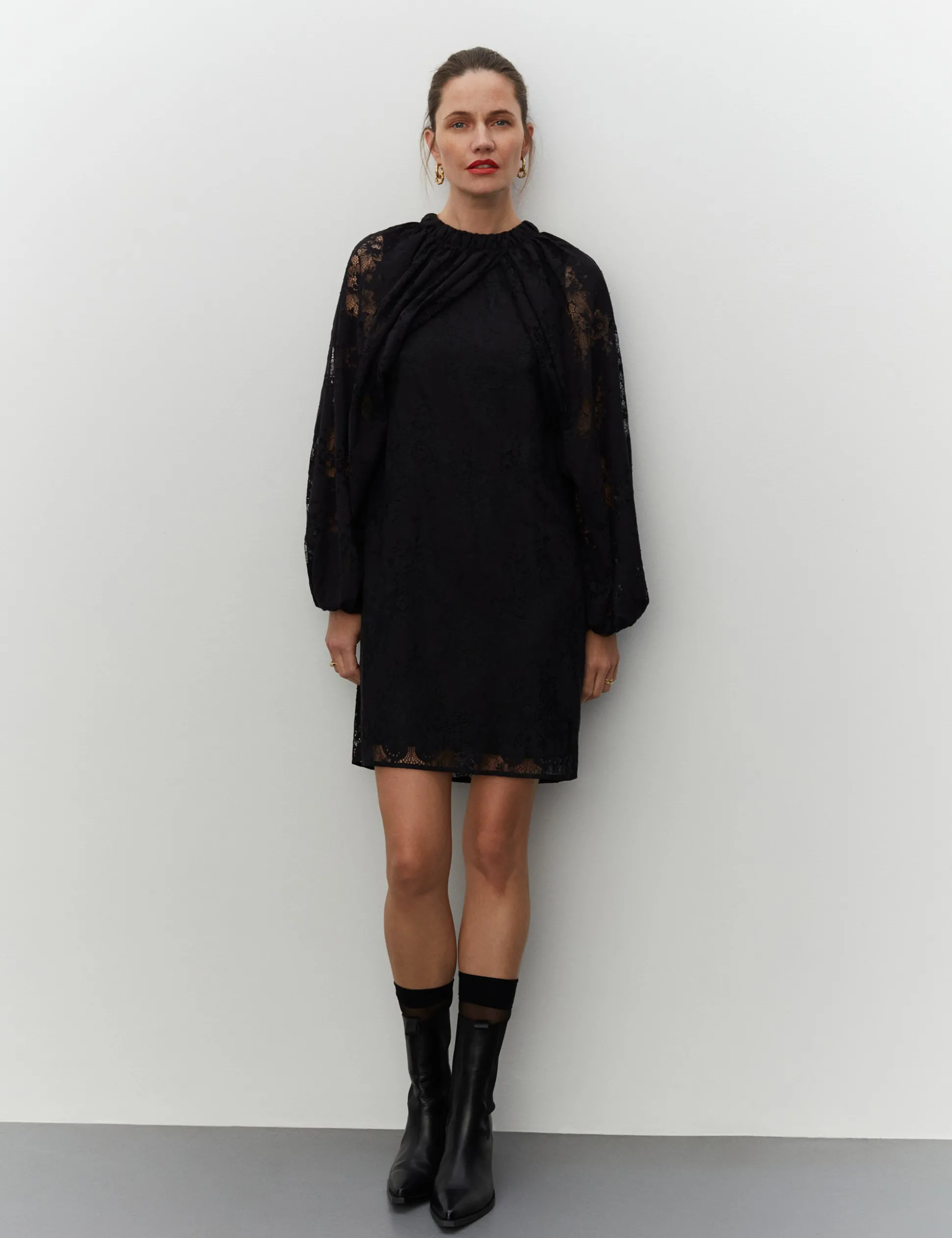 Peyton Dress - BLACK
