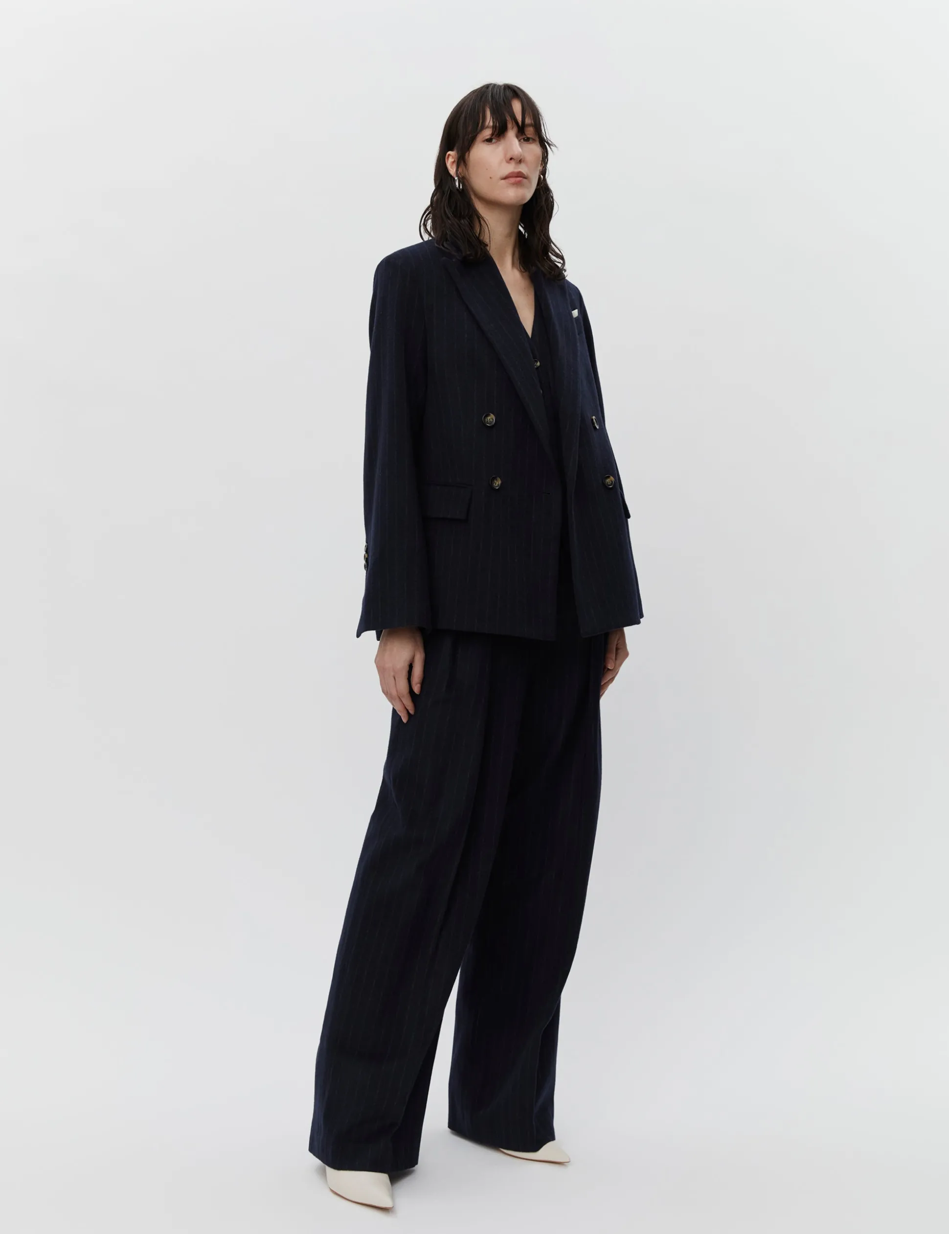 Preston - Woolen Pinstripe - TOTAL ECLIPSE