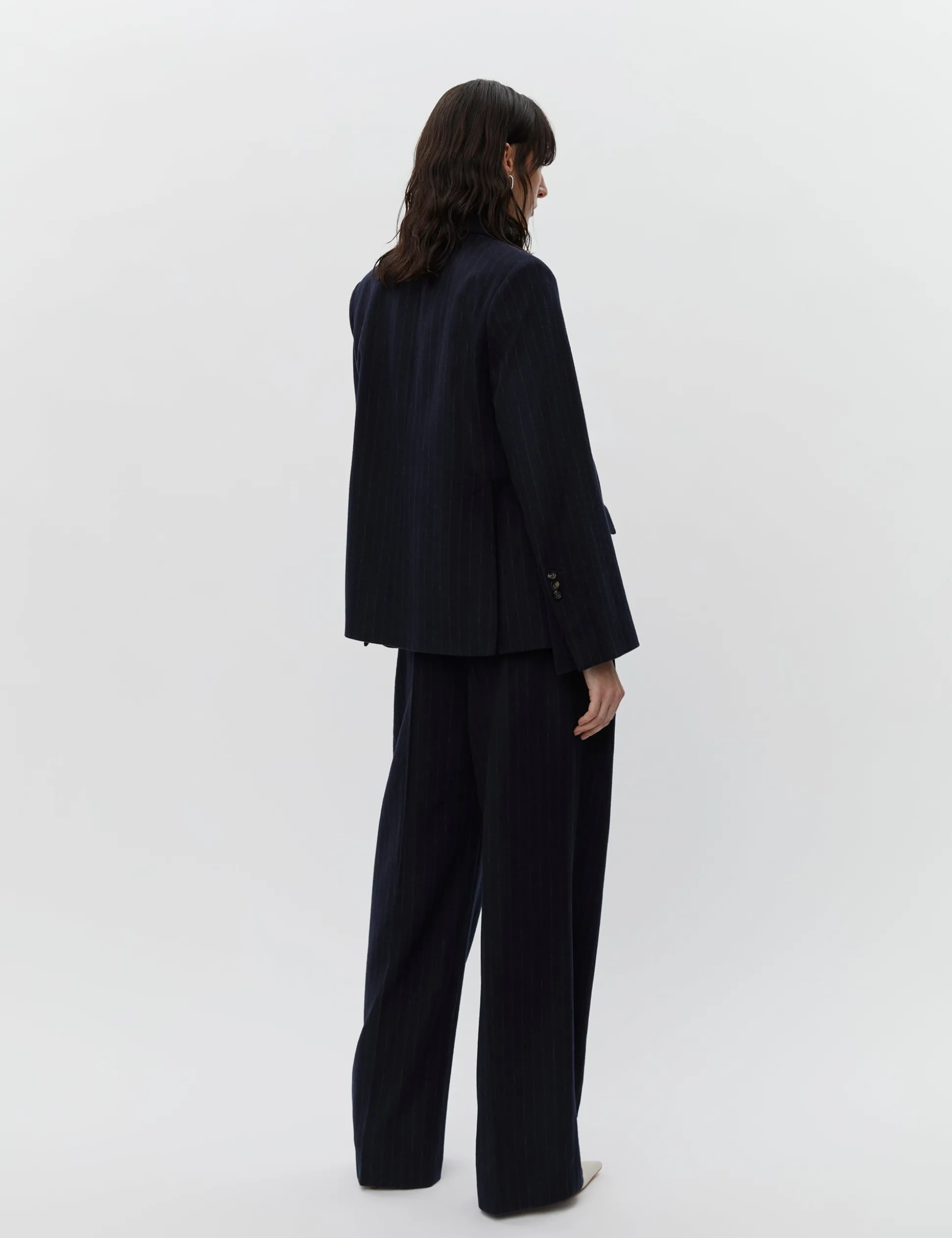 Preston - Woolen Pinstripe - TOTAL ECLIPSE