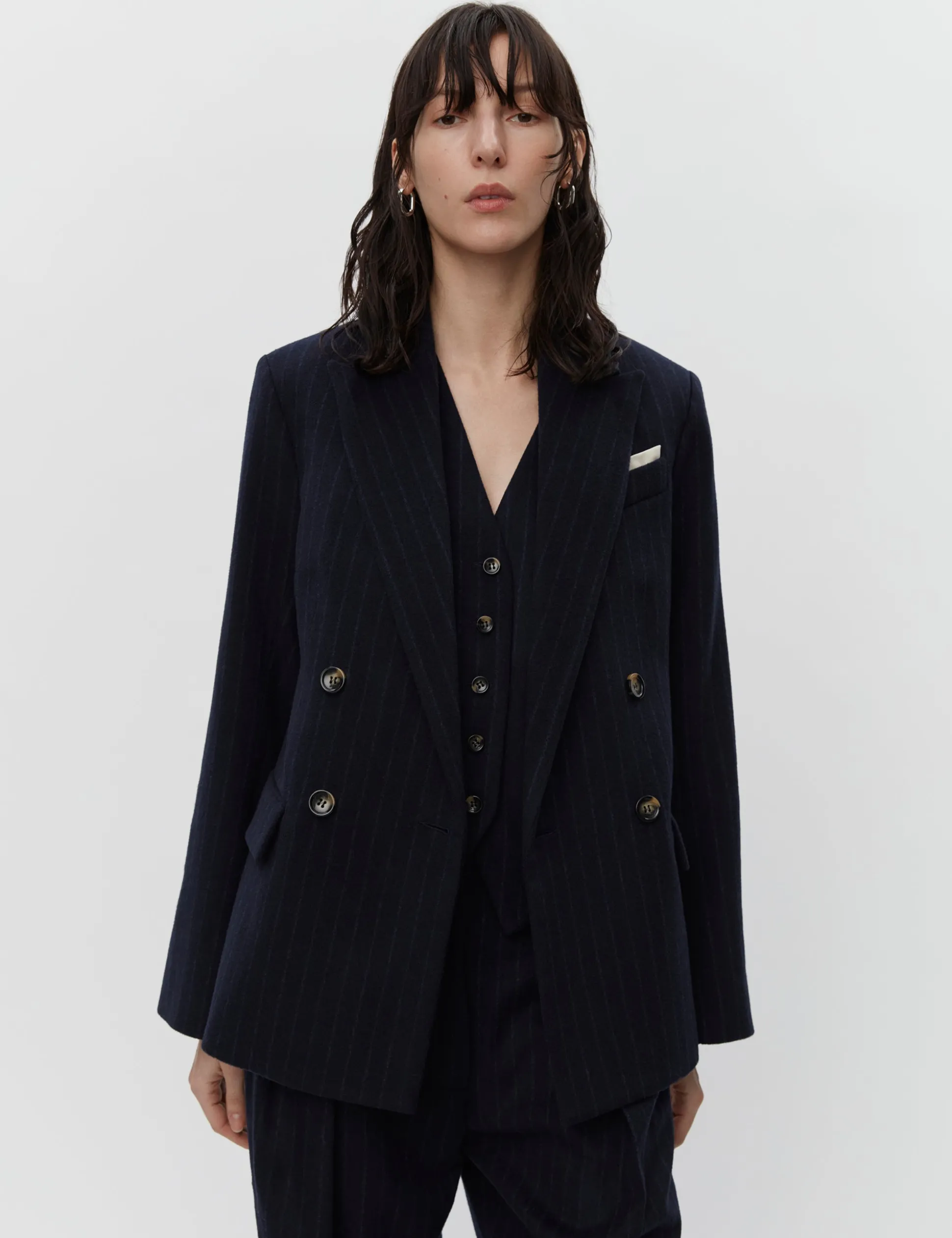 Preston - Woolen Pinstripe - TOTAL ECLIPSE