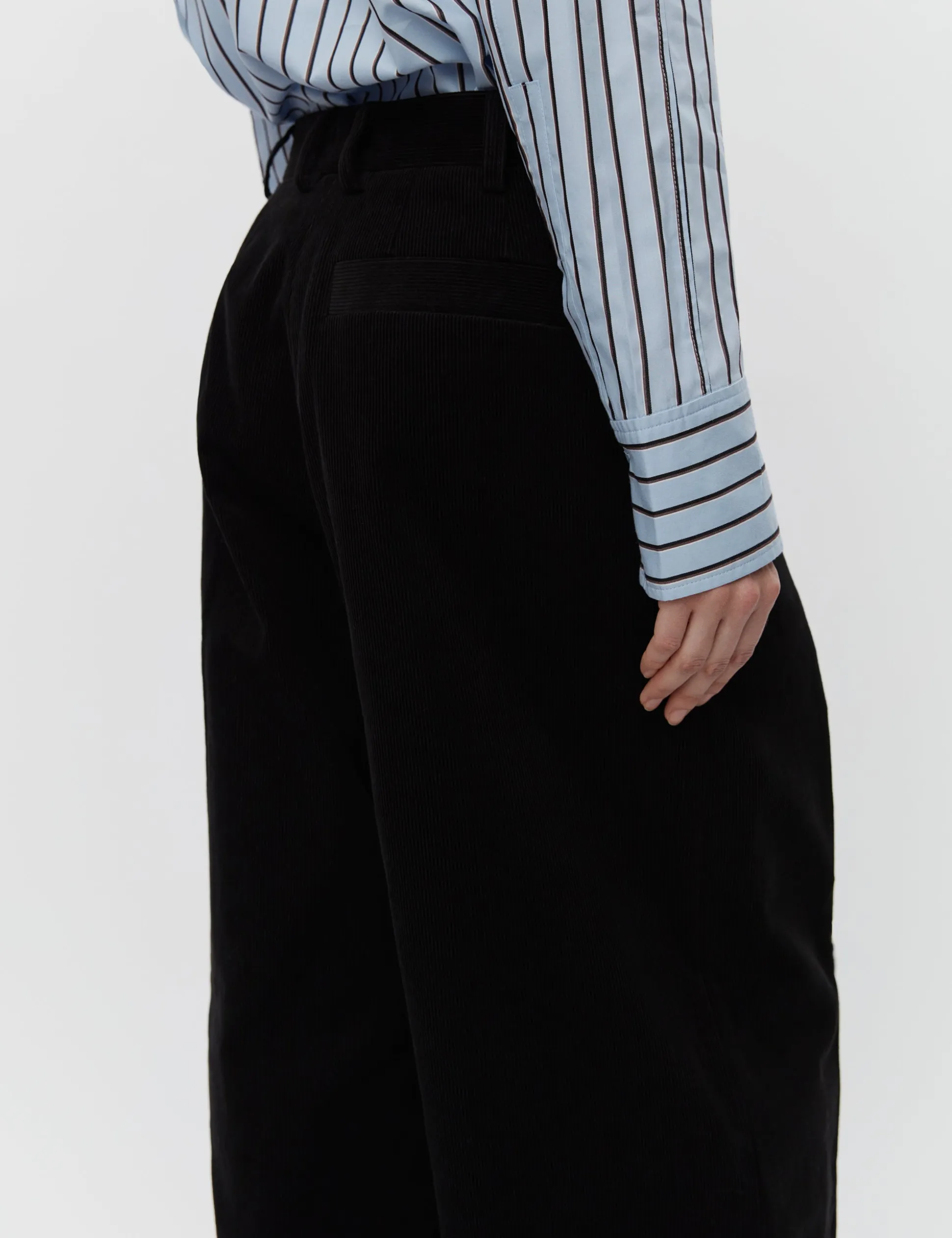 Ricardo - Contemporary Corduroy - BLACK